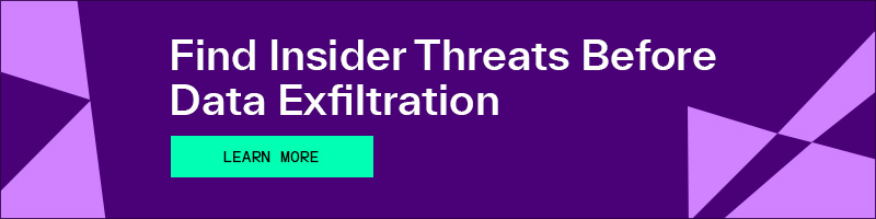 Find Insider Threats Before Data Exfiltration