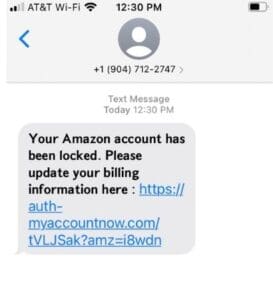 Your Amazon Account is Locked