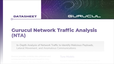 Network Traffic Analysis (NTA) Datasheet