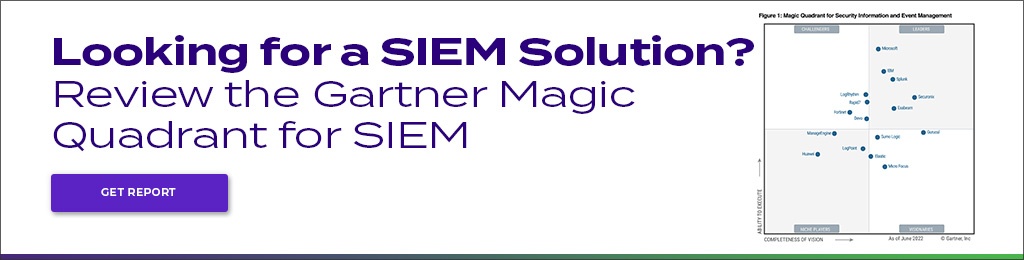 Gartner SIEM Magic Quadrant for Exploring SIEM Options