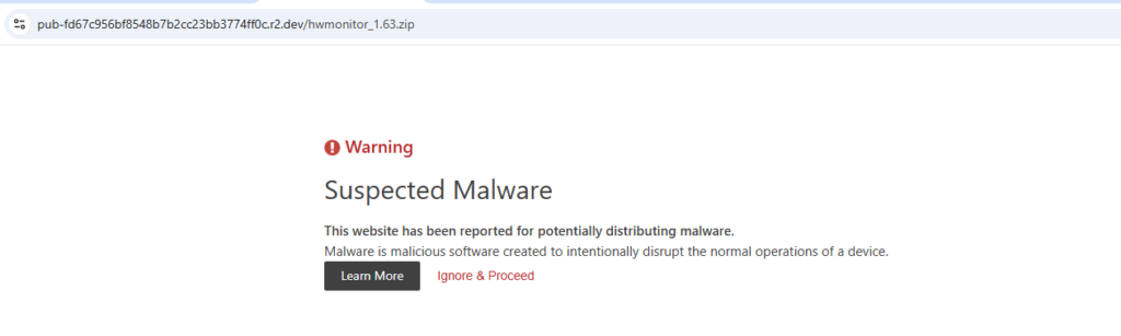 Fig: Downloading malicious package