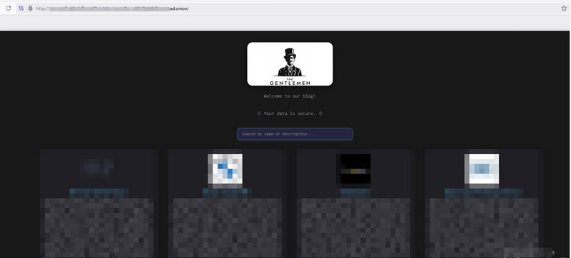 Figure 7: Darkweb Extortion site