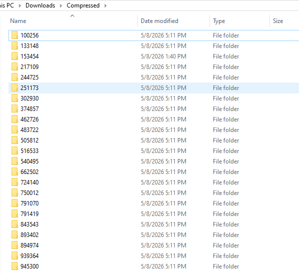 Figure 9: Leak of 23 Rocket.Chat Rooms